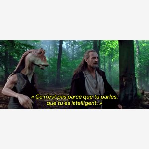 Star Wars Ce N Est Pas Parce Que Tu Parles Que Tu Es Intelligent